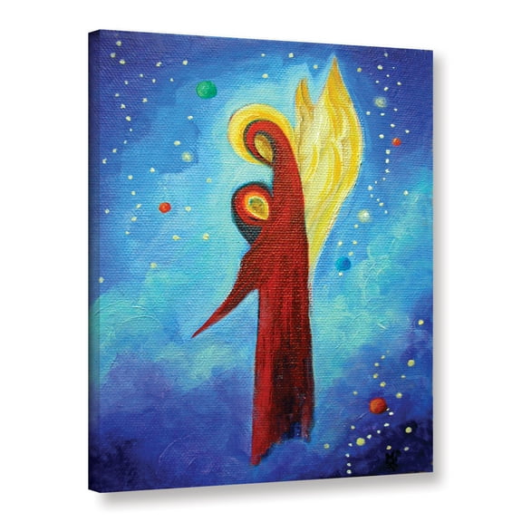 Cosmic-Guardian Gallery Wrapped Canvas by Marina Petro