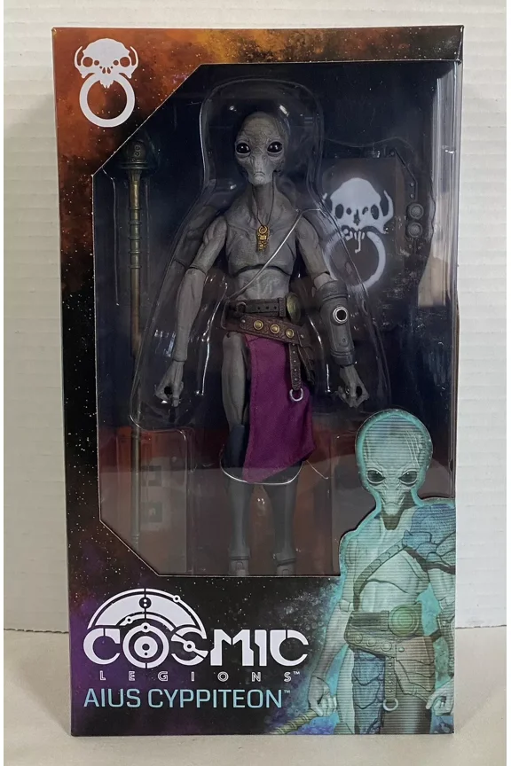 Cosmic Legions Hvalkatar Book Two - Aius Cyppiteon Gravenight NEW figure mythic