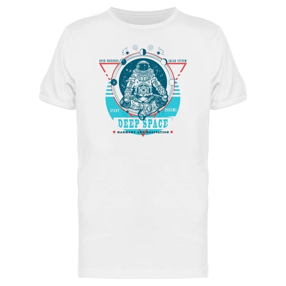 Cosmic Meditation Graphic Tee Men's -Image by Shutterstock