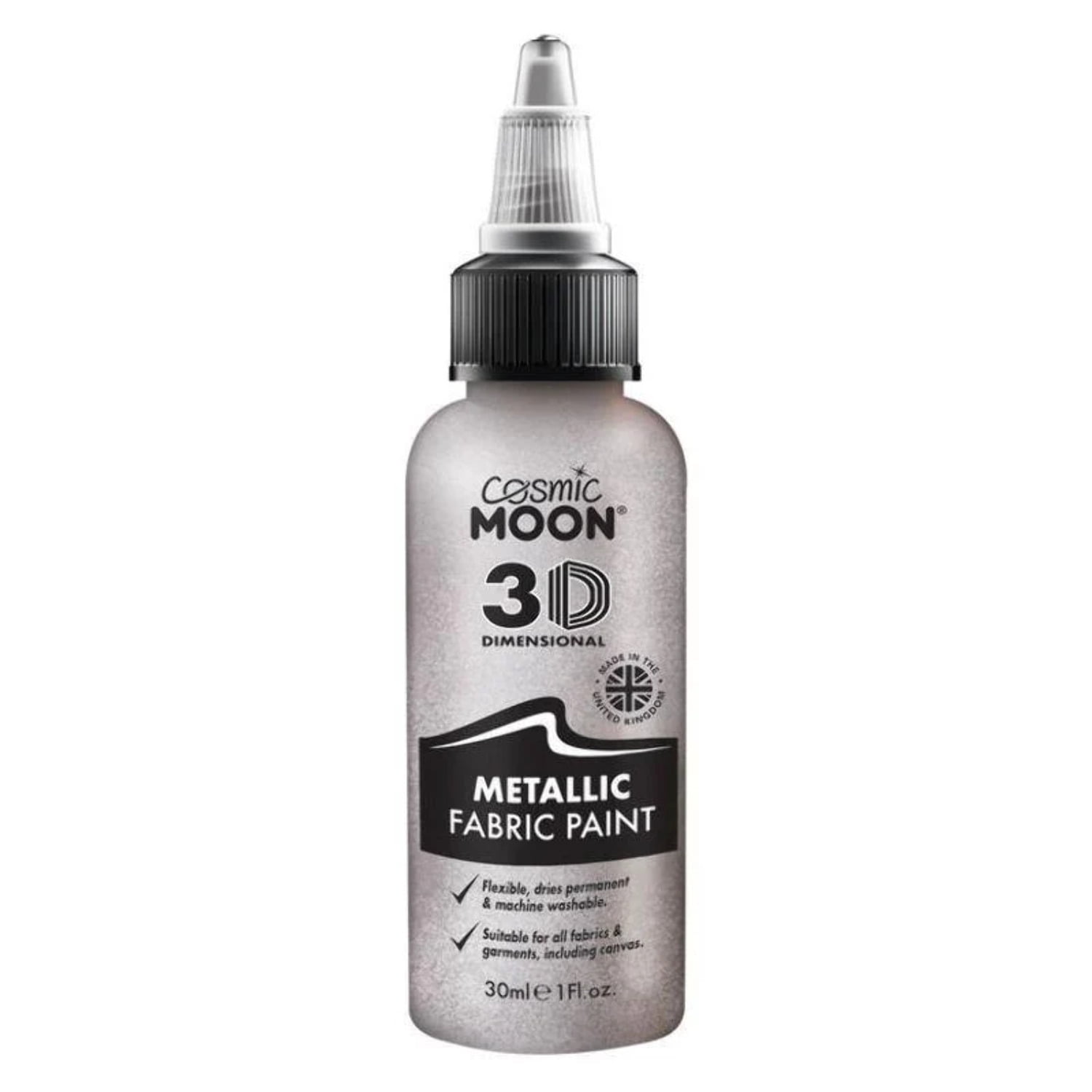 Cosmic Moon Metallic Fabric Paint Single 30ml Costume Make Up Cosmic Moon Metallic Fabric Paint Single 30ml Costume Make Up