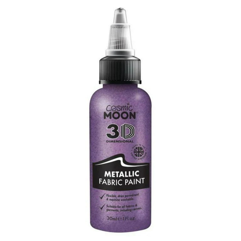 Cosmic Moon Metallic Fabric Paint Single 30ml Costume Make Up Cosmic Moon Metallic Fabric Paint Single 30ml Costume Make Up
