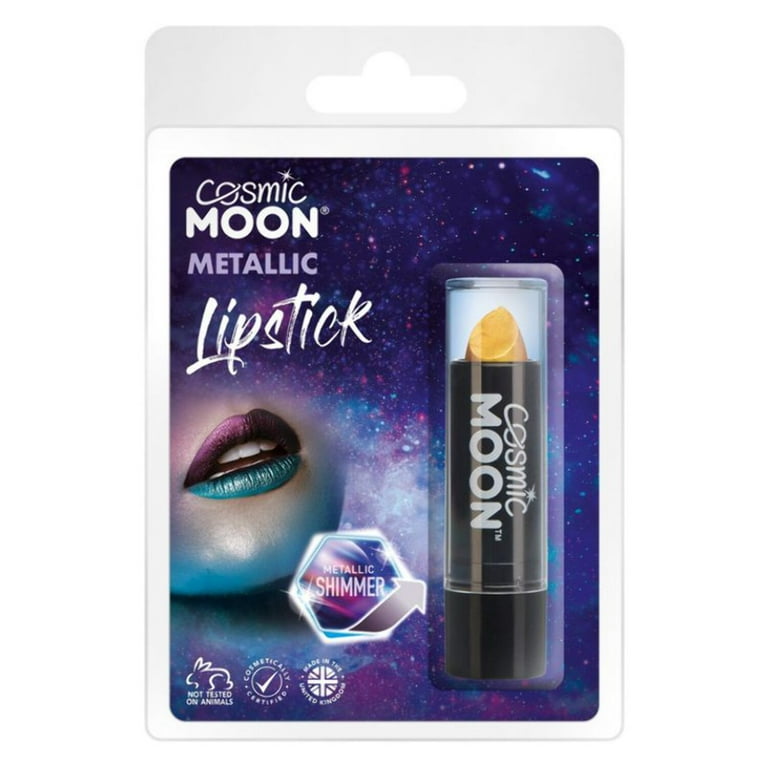 Cosmic Moon Metallic Lipstick Gold S10688 Costume Make Up Cosmic Moon Metallic Lipstick Gold S10688 Costume Make Up