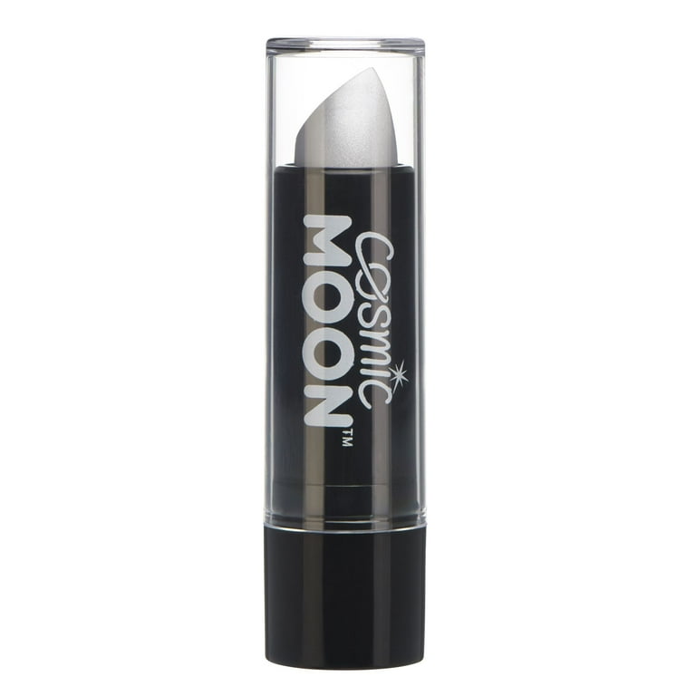 Cosmic Moon Metallic Lipstick Silver Costume Make Up Cosmic Moon Metallic Lipstick Silver Costume Make Up