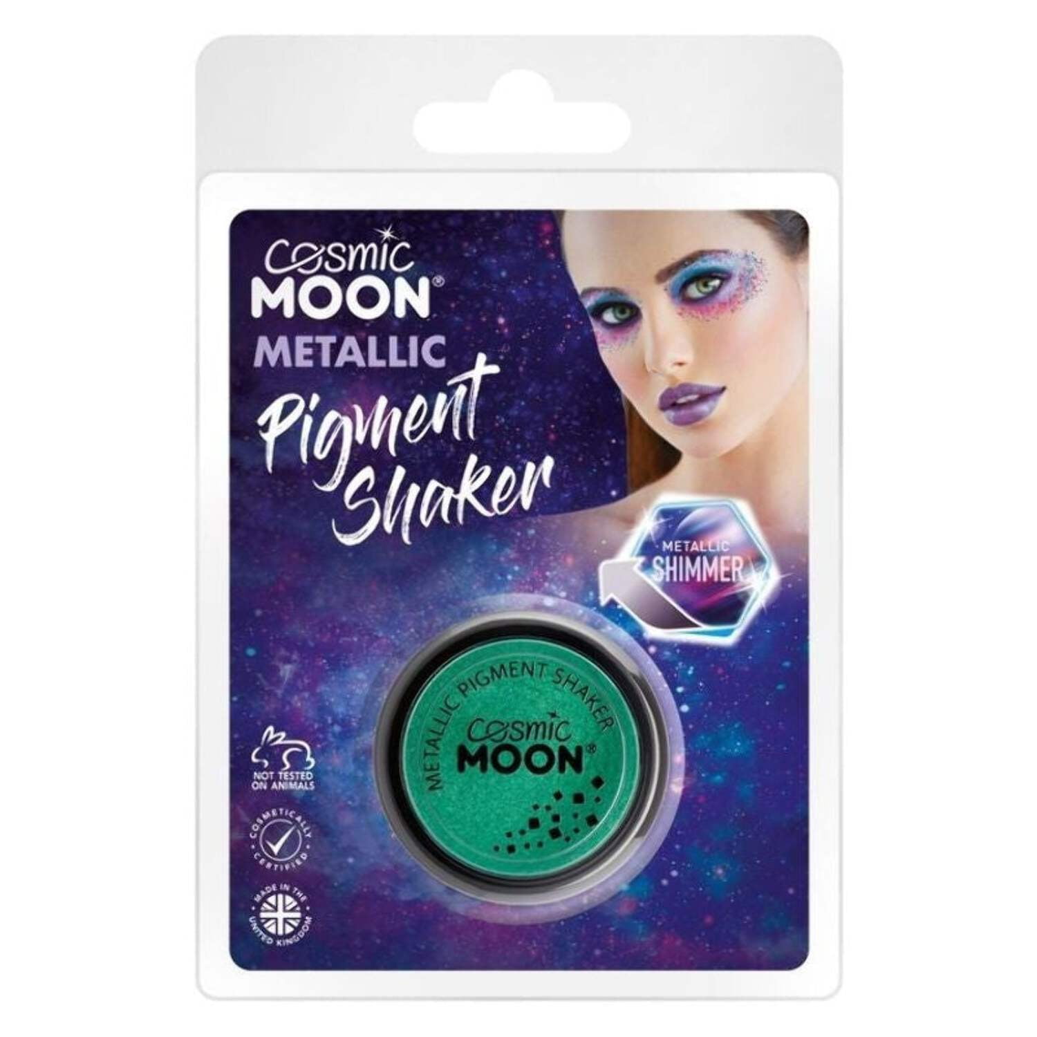 Moon Glitter Iridescent Shakers Clamshell, 5g Costume Make Up