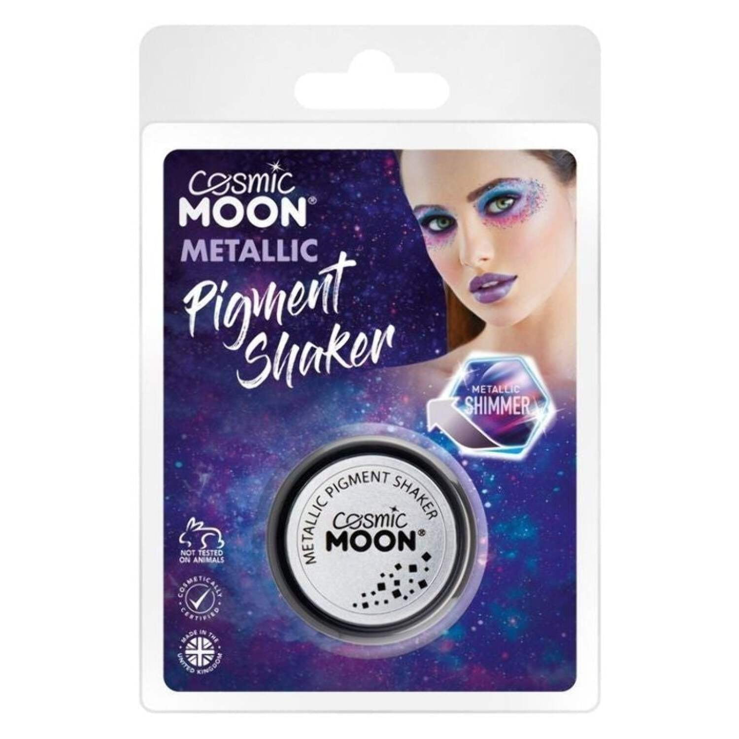 Cosmic Moon Metallic Pigment Shaker Single, 5g Costume Make Up Cosmic Moon Metallic Pigment Shaker Single, 5g Costume Make Up