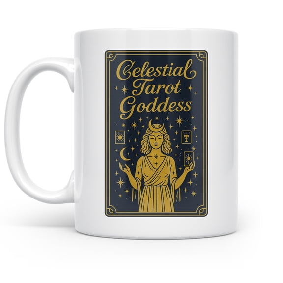 Astrology 11 oz Coffee Mug - Cosmic Morning Magic White Ceramic Gift