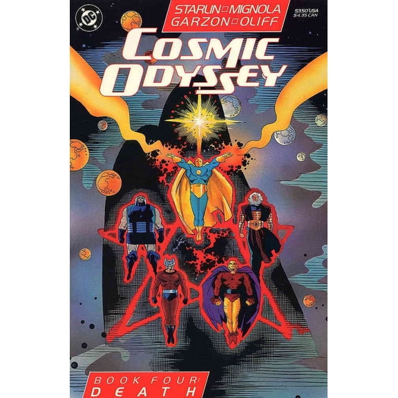 Cosmic Odyssey #4 VF ; DC Comic Book