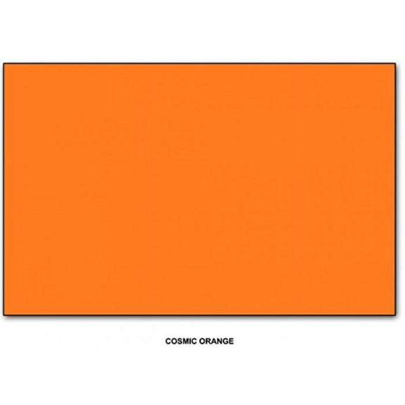 Cosmic Orange, size 11 x 17 Inches, Astrobrights Premium Color Paper, 24 lb, 100 Sheets per pack,