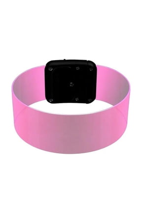 Cosmic Pink LED Bracelets Magnetic Clasp