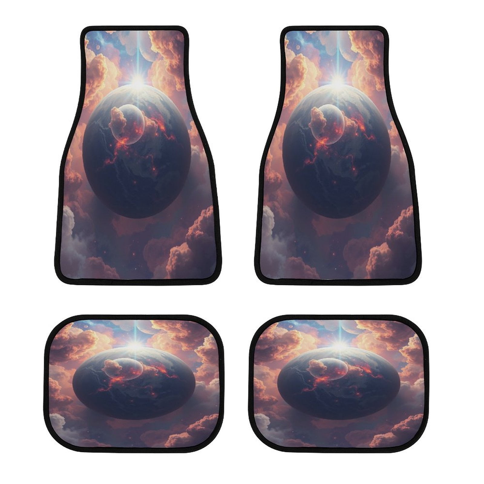 Cosmic Planet Car Floormat Heavy Duty Front Rear Floor Mats Carpet ...