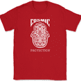 thumbnail image 1 of Cosmic Protection Hasma T-Shirt Religious Jewdism Hand Sci-Fi Tee - Red, XL, 1 of 1