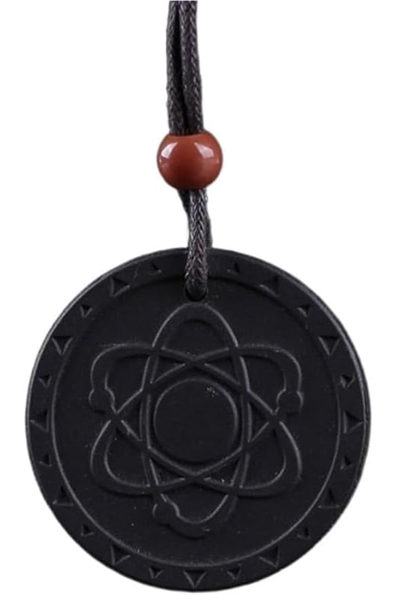 Cosmic Satellite Wheel Necklace,Healthcare Talisman Amulet Necklace