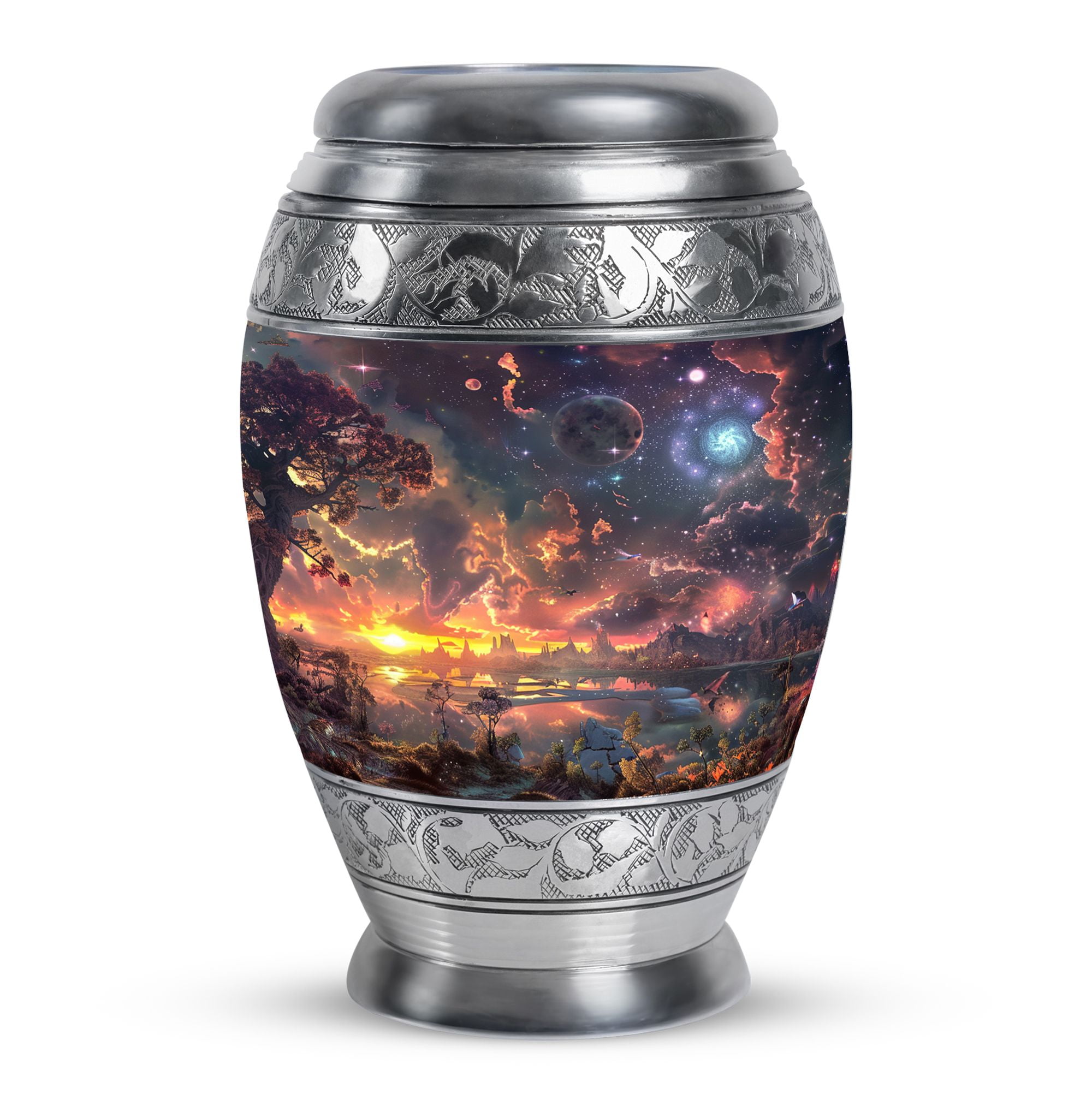 Cosmic Serenity Keepsakes For Ashes Of Loved Ones Urns For Ashes