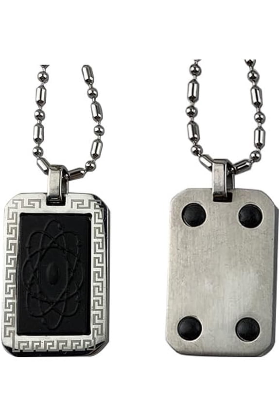 Cosmic Shield Necklace,Stainless Steel Blocker Necklace