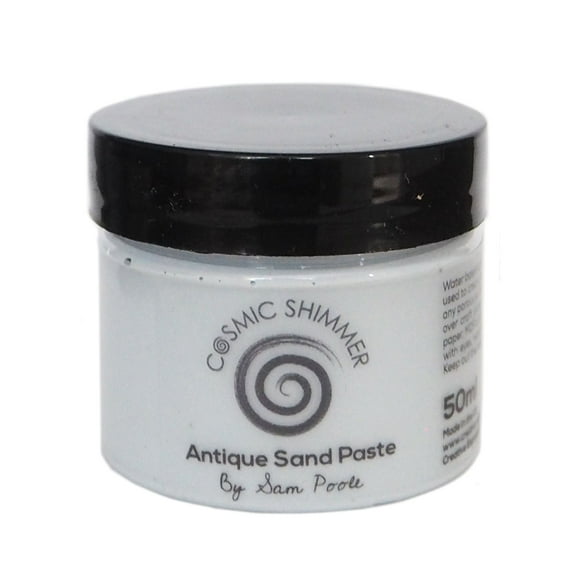 Cosmic Shimmer Antique Sand Paste 50ml By Sam Poole-Creamy Mango