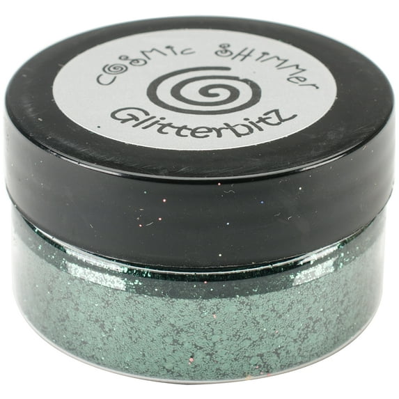 Cosmic Shimmer Glitterbitz 25ml-Hunter Green
