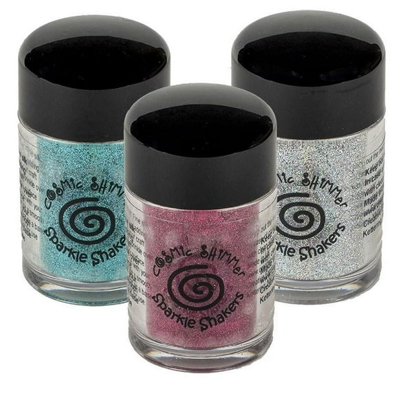 Cosmic Shimmer Sparkle Shaker - Steel Sparkle