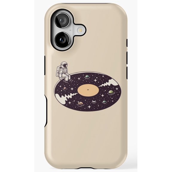 Cosmic Sound Abstract Music Galaxy Audio Scene Phone Case for iPhone 17 16 15 14 13 12 11 Pro Max