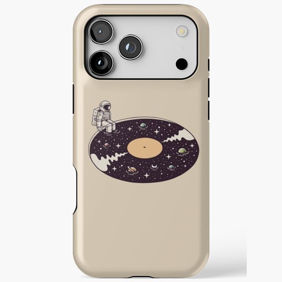 Cosmic Sound Retro Synthwave Astronaut Music Outer Space Case for iPhone 11 12 13 14 15 16 17 Pro Max