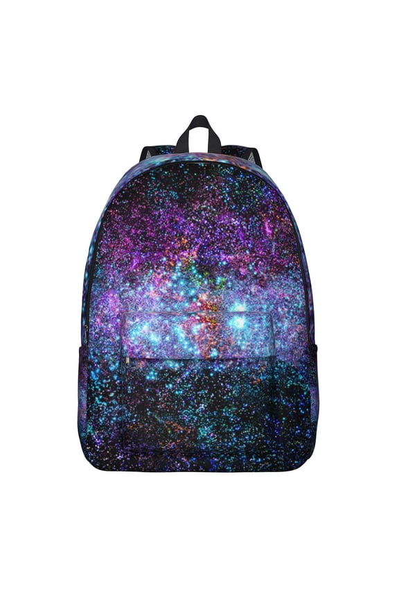 Cosmic Space Backpack - Outer Space Themed Waterproof Travel Backpack for Sci-Fi Enthusiasts, Large Capacity Bookbag with Comfortable Straps