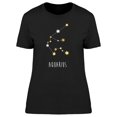 thumbnail image 1 of Cosmic Stars Aquarius T-Shirt Women -Image by Shutterstock, Female Small, 1 of 2