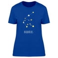 thumbnail image 1 of Cosmic Stars Aquarius T-Shirt Women -Image by Shutterstock, Female XX-Large, 1 of 2