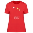 thumbnail image 1 of Cosmic Stars Aries Tee Women's -Image by Shutterstock, 1 of 2