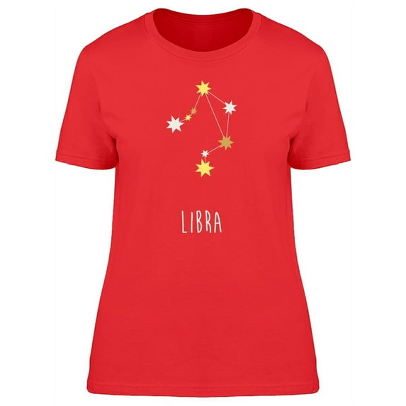 Cosmic Stars Libra Tee Women's -Image by Shutterstock