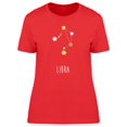 thumbnail image 1 of Cosmic Stars Libra Tee Women's -Image by Shutterstock, 1 of 1