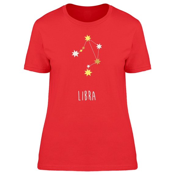 Cosmic Stars Libra Tee Women's -Image by Shutterstock