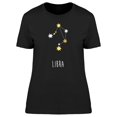 thumbnail image 1 of Cosmic Stars Libra Tee Women's -Image by Shutterstock, 1 of 1