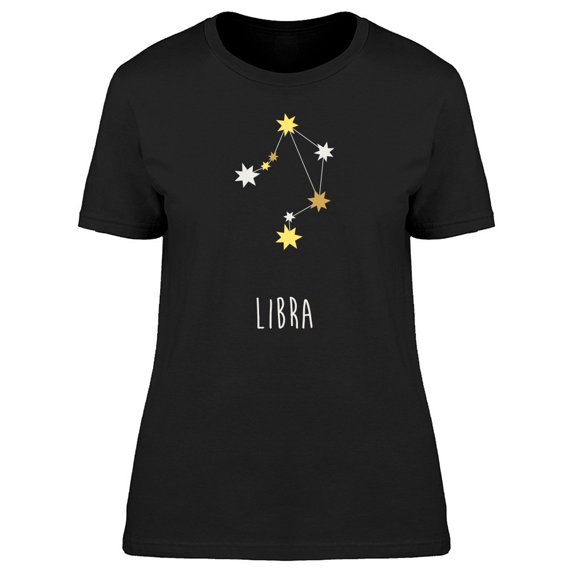 Cosmic Stars Libra Tee Women's -Image by Shutterstock