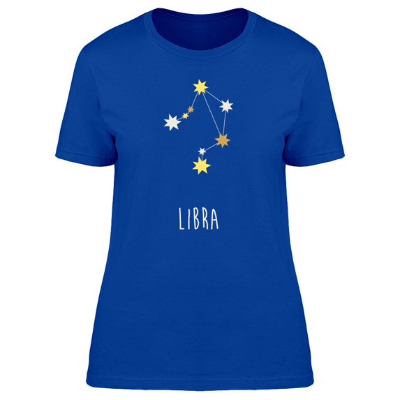 Cosmic Stars Libra Tee Women's -Image by Shutterstock