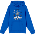 thumbnail image 1 of Cosmic Summer Cheetahs Long Sleeve Olive Adult Hooded Sweatshirt
-3XL, 1 of 3