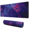 thumbnail image 1 of Cosmic-Themed Gaming Mouse Pad – Non-Slip Rubber Base, Large Size, Dazzling Galaxy Design, Stitched Edges Keyboard Mat & Desk Pad, 31.5x11.8in, 1 of 7