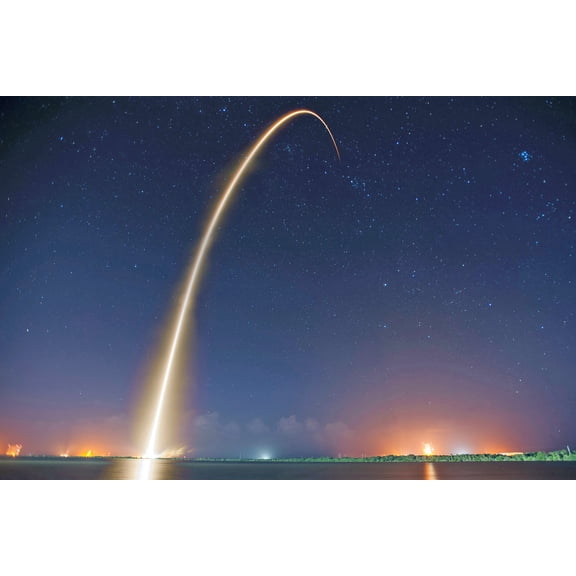 Cosmic View During Night Time 24"x16" Photographic Print Poster