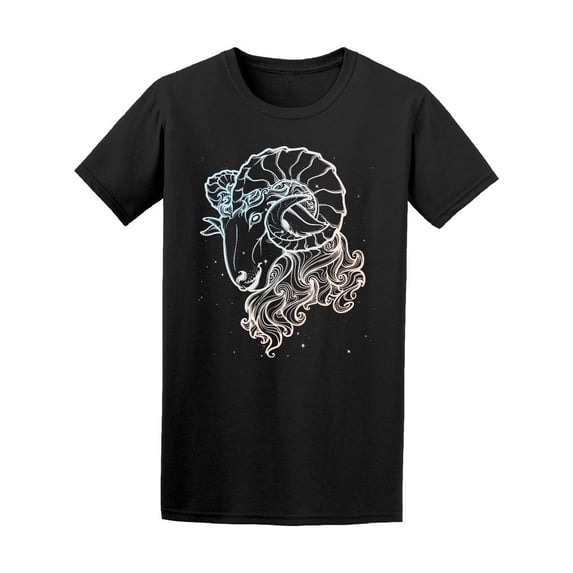 Cosmic Zodiac Sign Of Aries Tee Men's -Image by Shutterstock