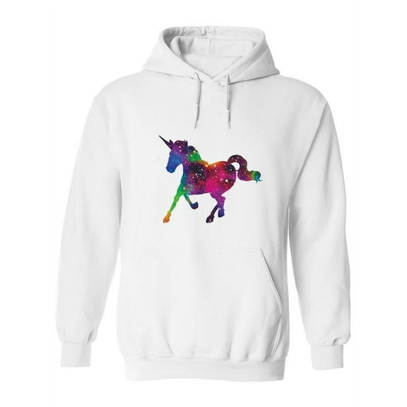 Cosmical Unicorn Hoodie Women -SPIdeals Designs, Female 5X-Large