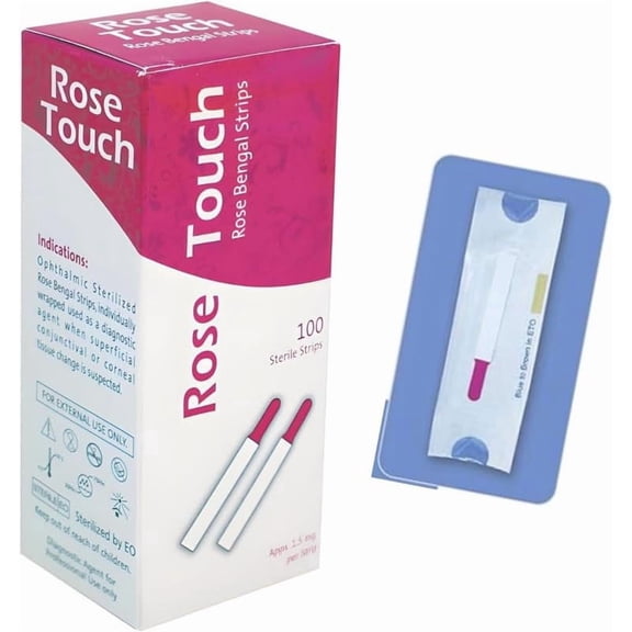 Cosmid Ophthalmic Rose Touch (Rose Bengal Strips)