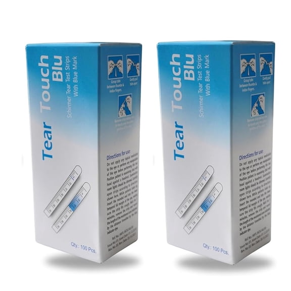 Cosmid Ophthalmic Tear Touch Blu (Schirmer Tear Test Strips with Blue Mark) - 200, Cs329