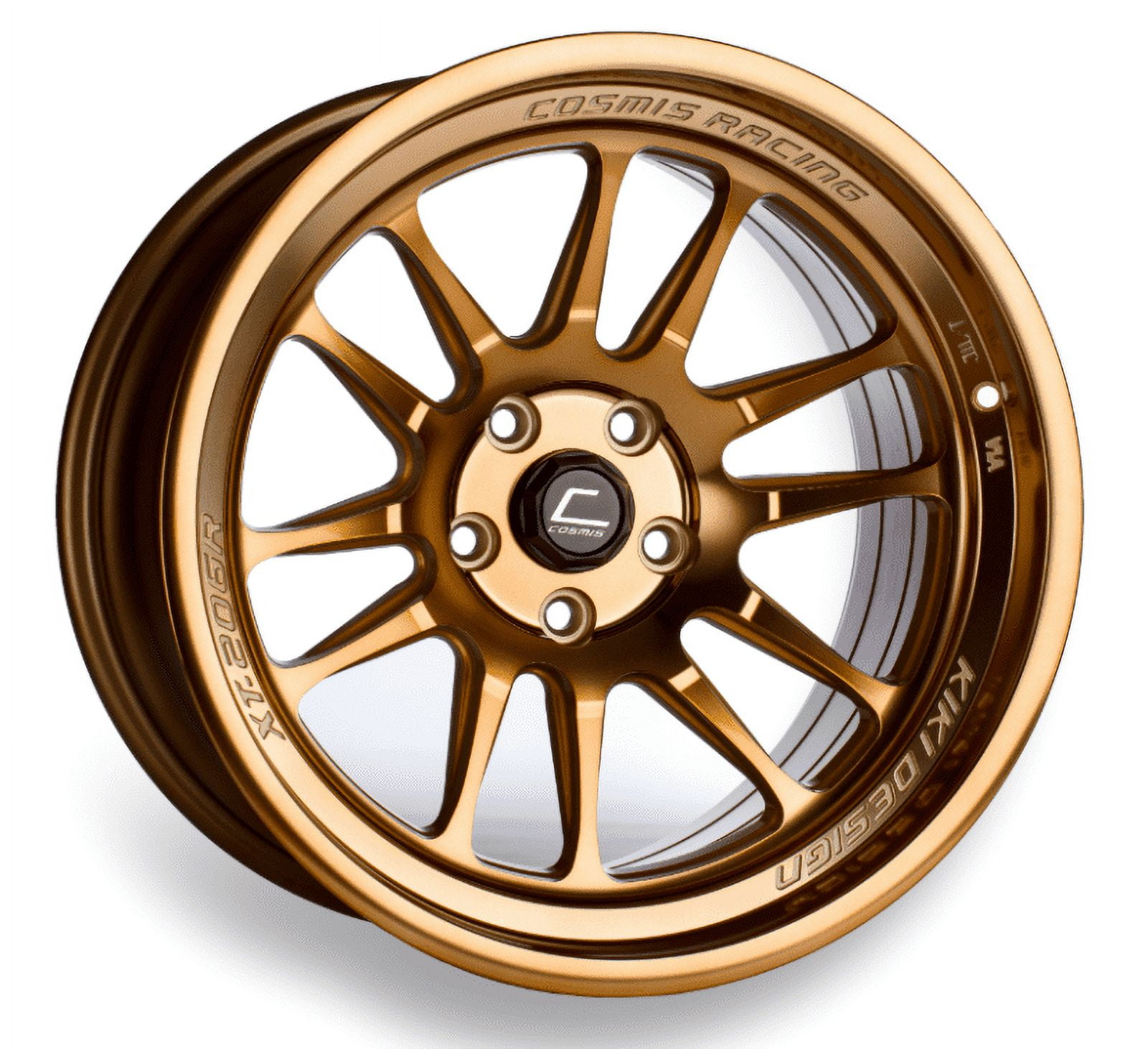 Cosmis Racing XT-206R 18x11 5x114.3 8mm Hyper Bronze Wheel