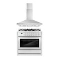 thumbnail image 1 of Cosmo 2 Piece Kitchen Appliance Package with 36" Freestanding Gas Range Kitchen Stove & 36" Wall Mount Range Hood Kitchen Hood Kitchen Appliance Bundles, 1 of 11