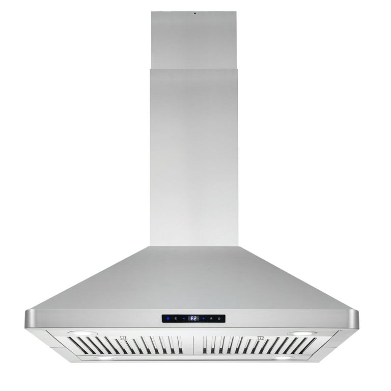 Cosmo 36-in 380-CFM Ducted Stainless Steel Island Range Hood | COS-63ISS90