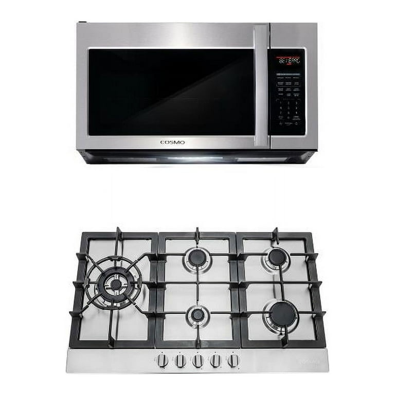 Range and microwave on sale set