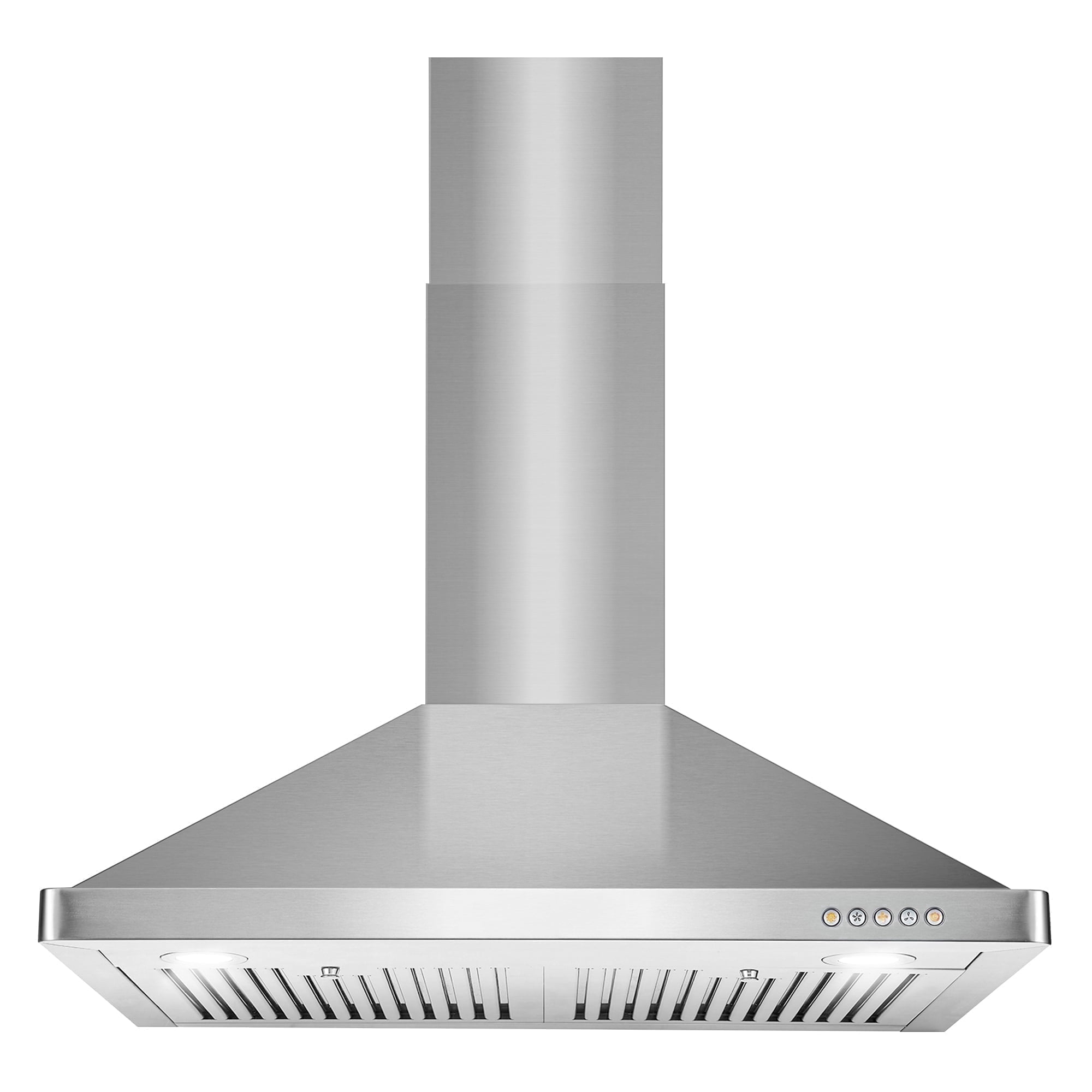 Cosmo 30 in. Ducted Wall Mount Range Hood in Stainless Steel with LED Lighting and Permanent Filters