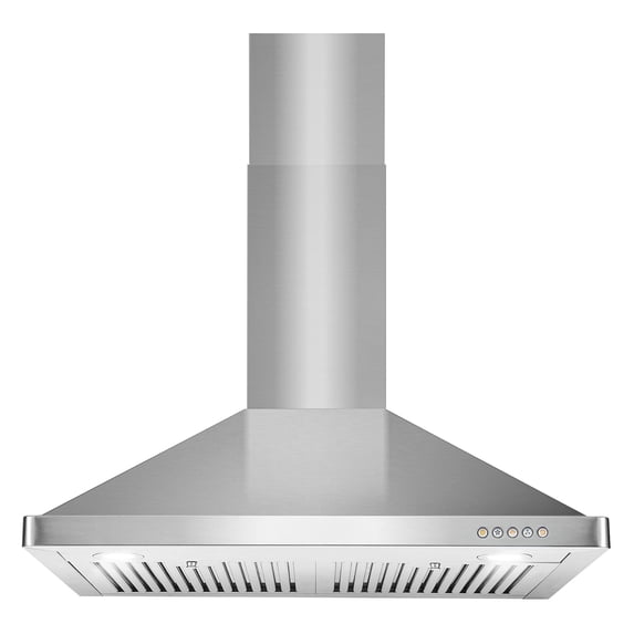 Cosmo 30 in. Ducted Wall Mount Range Hood in Stainless Steel with LED Lighting and Permanent Filters