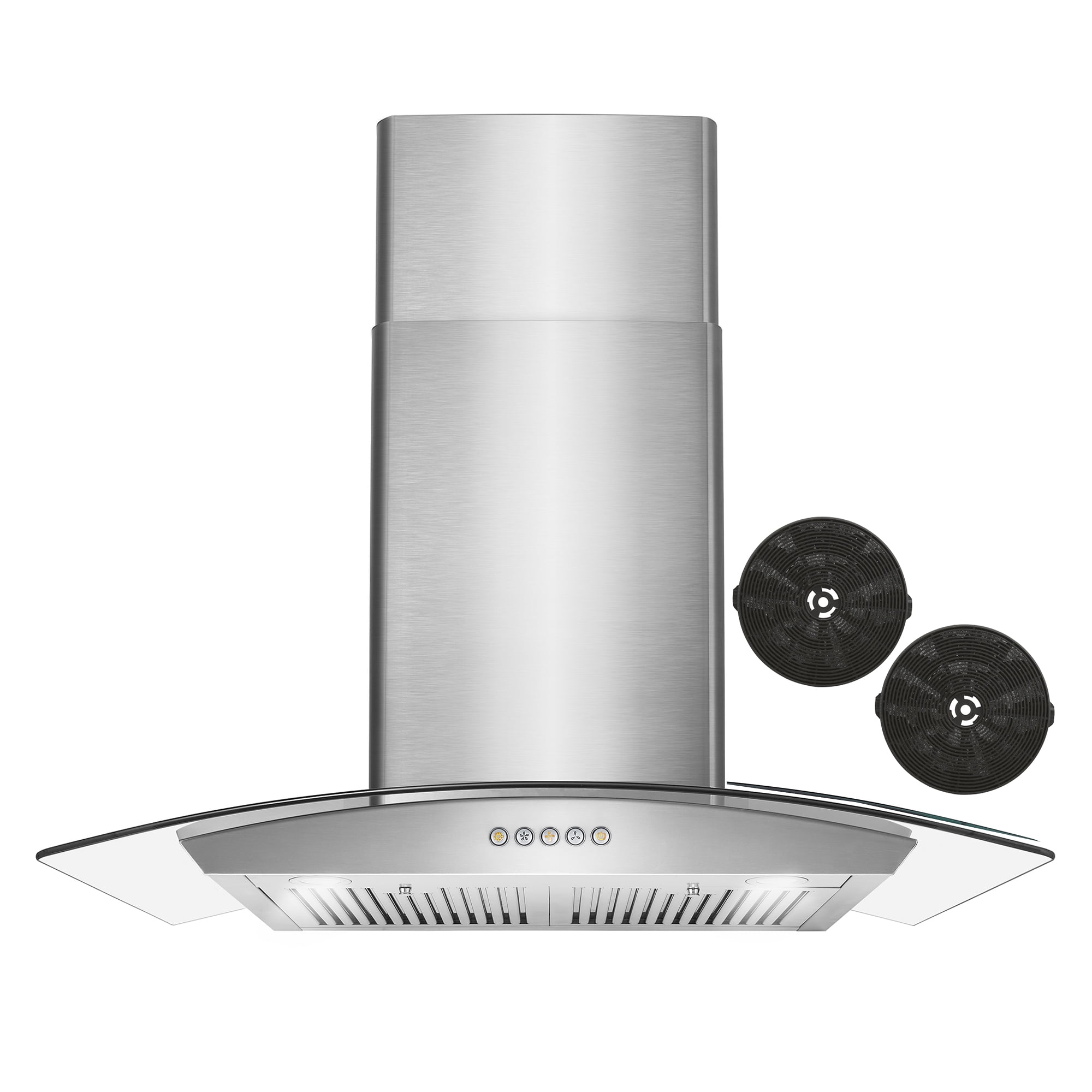 Cosmo 30" Stainless Steel Convertible Wall Mount Range Hood