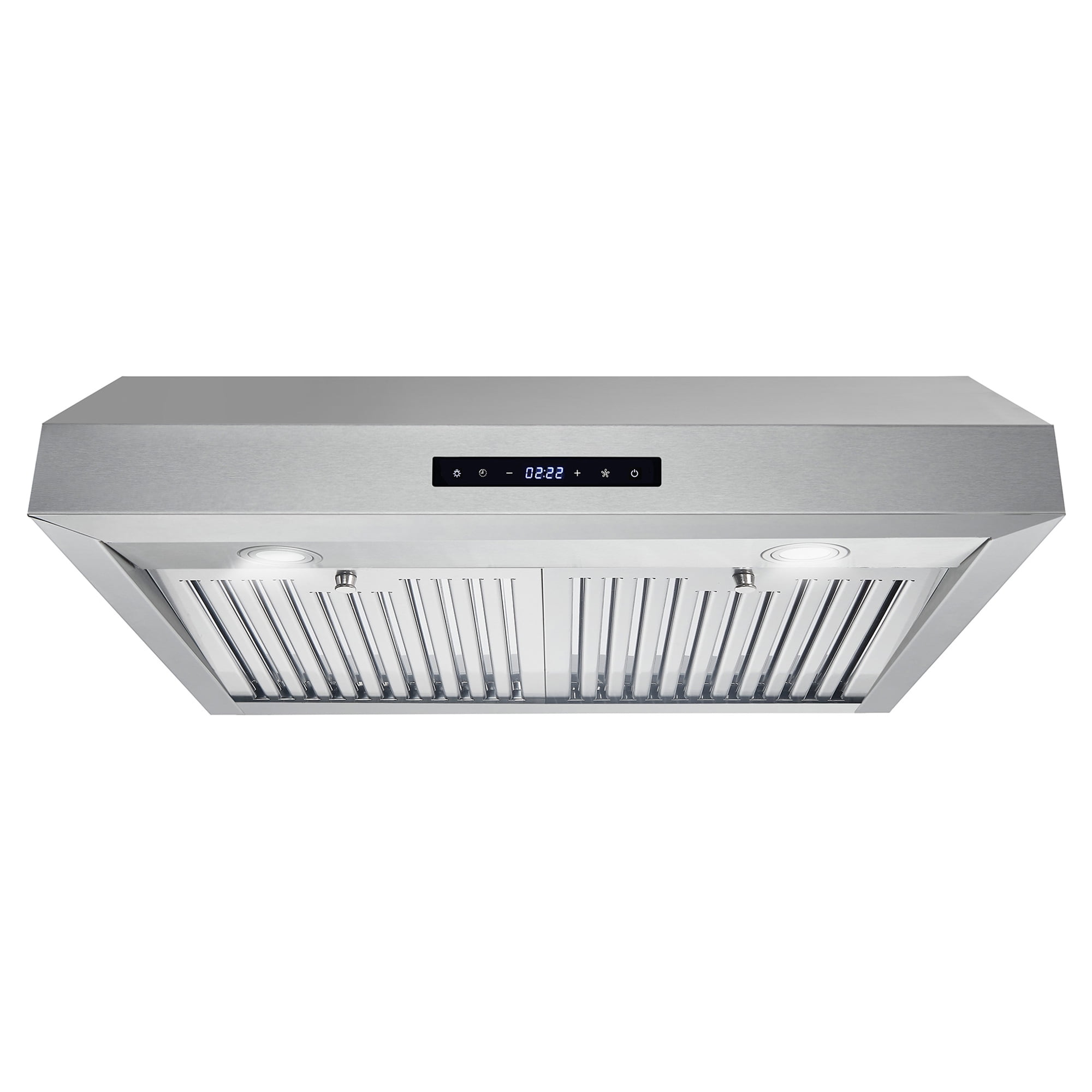 Cosmo 30-Inch Stainless Steel Under Cabinet Range Hood with LED Light