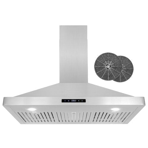 Cosmo 35'' 760 CFMs Ductless Wall Mount Range Hood