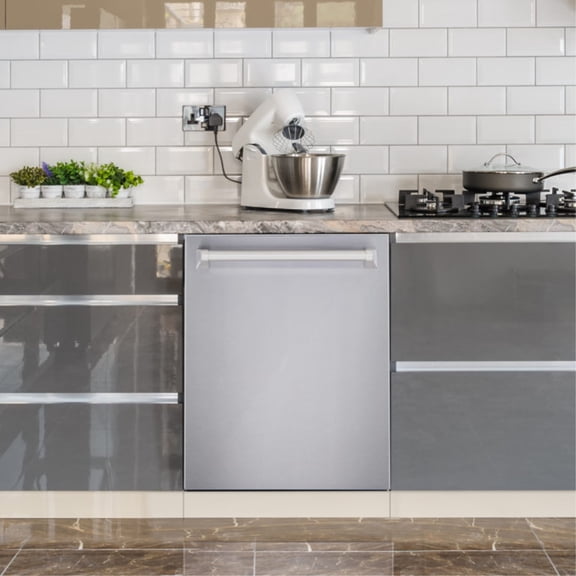 Cosmo Built-In Dishwasher Easy Clean Stainless Steel Touch Controls